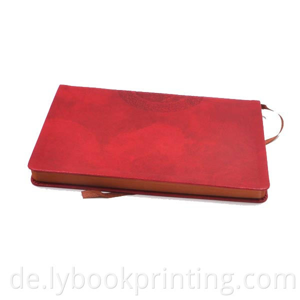 Benutzerdefinierte stationäre Hardcover -gedruckte PU Notebook/PU Leder Milchnotizbuch